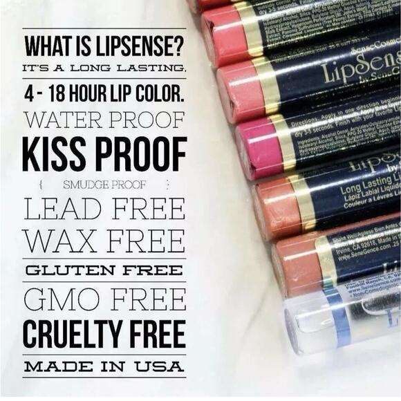 Lot of 2 LipSense Bombshell Gloss Lip Sealed/New By SeneGence - Picture 4 of 6